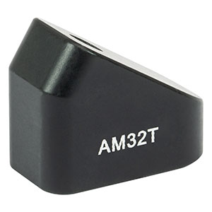 AM32T - 32° Angle Block, 8-32 Tap, 8-32 Post Mount