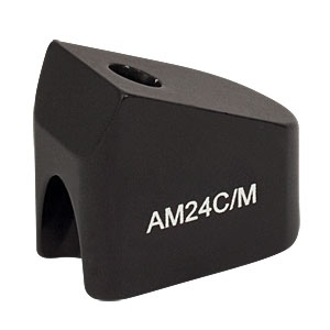 AM24C/M - 24° Angle Block, M4 Counterbore, M4 Post Mount