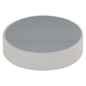 CM254-100-E02 - Ø1in Dielectric-Coated Concave Mirror, 400 - 750 nm, f = 100 mm
