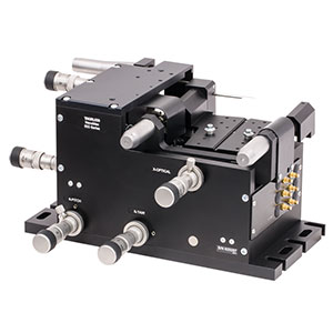 MAX602D/M - 6-Axis NanoMax Stage, Differential Drives, Open-Loop Piezos, Right-Handed, Metric