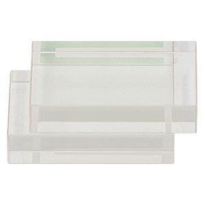 LCC1310-A - 10 mm x 10 mm Empty Liquid Crystal Cell, 3 µm Gap