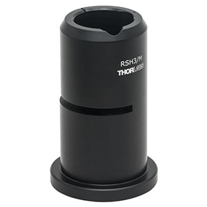 RSH3/M - Ø25 mm Post Holder with Flexure Lock, Pedestal Base, L = 75 mm