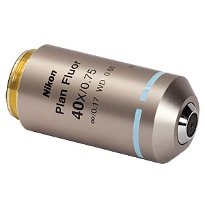 N40X-PF - 40X Nikon Plan Fluorite Imaging Objective, 0.75 NA, 0.66 mm WD