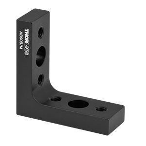 AB90B/M - Slim Right-Angle Bracket with Counterbored & M6 Tapped Holes