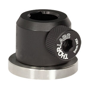 PH20E/M - Ø12.7 mm Pedestal Post Holder, Spring-Loaded Hex-Locking Thumbscrew, L=25 mm