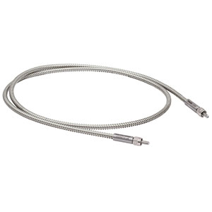 BF13LSMA01 - Round Fiber Bundle, Ø1.3 mm, Low OH, SMA to SMA, 1 m