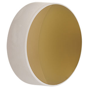 CM254-019-M01 - Ø1in Gold-Coated Concave Mirror, f = 19.0 mm