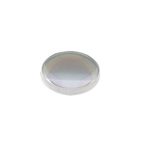 LA4647-YAG - f = 20 mm, Ø1/2in UVFS Plano-Convex Lens, 532/1064 nm V-Coat