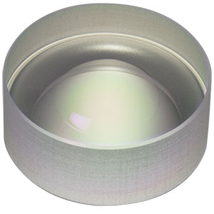 LC4252-C - Ø1in, f = -30 mm, UV Fused Silica Plano-Concave Lens, ARC: 1050 - 1700 nm