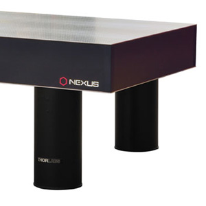 T510WK - Nexus Optical Table with Sealed Holes, 4.8' x 10' x 12.2in, with 600 mm Tall Active Isolator Legs