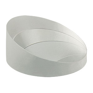 PS814 - Ø1in Round Wedge Prism, 10° Beam Deviation, Uncoated