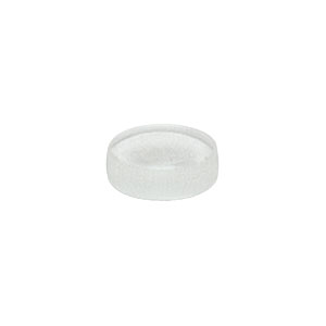 LB4743 - f = 10.0 mm, Ø5 mm UV Fused Silica Bi-Convex Lens, Uncoated