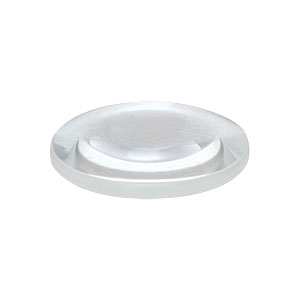 LB4879 - f = 35.0 mm, Ø1in UV Fused Silica Bi-Convex Lens, Uncoated