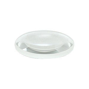 LB4096 - f = 50.0 mm, Ø1in UV Fused Silica Bi-Convex Lens, Uncoated