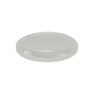 LB4941 - f = 100.0 mm, Ø1in UV Fused Silica Bi-Convex Lens, Uncoated