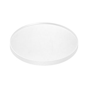 LB4453-UV - f = 500.0 mm, Ø1in UV Fused Silica Bi-Convex Lens, AR Coating: 245 - 400 nm 