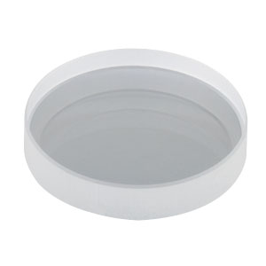 LD4103-UV - f = -100.3 mm, Ø1in UV Fused Silica Bi-Concave Lens, AR Coating: 245 - 400 nm 