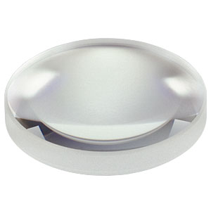 LB1258-B - N-BK7 Bi-Convex Lens, Ø1/2in, f = 30.0 mm, ARC: 650 - 1050 nm