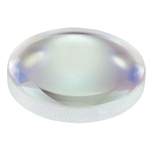 LB1014-C - N-BK7 Bi-Convex Lens, Ø1/2in, f = 25.0 mm, ARC: 1050 - 1700 nm