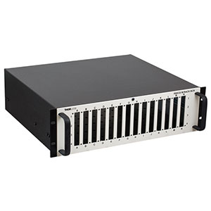 RBX32/M - Rack Box Chassis with Slide Out Rails, M6-Tapped Breadboard