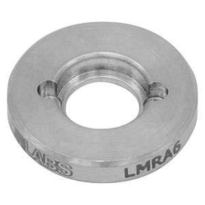 LMRA6 - Ø1/2in Adapter for Ø6 mm Optics
