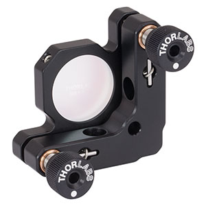 KM100-E03 - Kinematic Mirror Mount for Ø1in Optics with Near IR Laser Quality Mirror