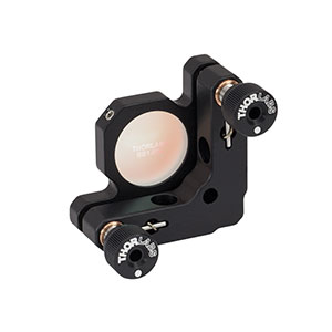 KM100-E04 - Kinematic Mirror Mount for Ø1in Optics with 1.2 to 1.6 µm Laser Quality Mirror