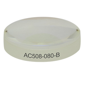 AC508-080-B - f = 80.0 mm, Ø2in Achromatic Doublet, ARC: 650 - 1050 nm