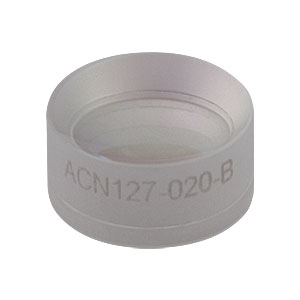 ACN127-020-B - f = -20.0 mm, Ø1/2in Achromatic Doublet, ARC: 650 - 1050 nm