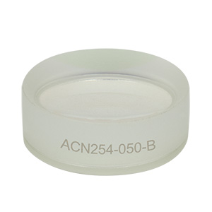 ACN254-050-B - f = -50.0 mm, Ø1in Achromatic Doublet, ARC: 650 - 1050 nm