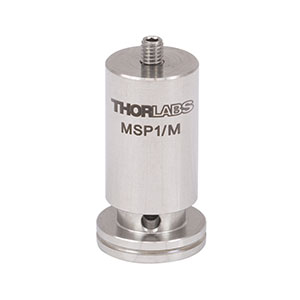 MSP1/M - Ø12 mm Mini-Series Pedestal Pillar Post, M3 Setscrew and Taps, L = 25 mm