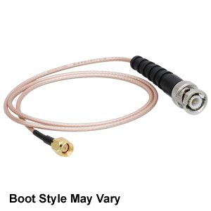 CA2824 - SMA Coaxial Cable, SMA Male to BNC Male, 24in (609 mm)