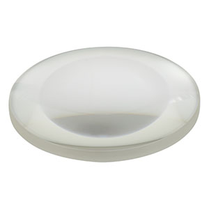 AL100200G-A - Ø100.0 mm N-BK7 Aspheric Lens, f = 200 mm, NA = 0.21, DW = 532 nm, ARC: 350-700 nm