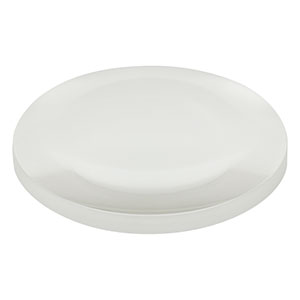 AL75150G-A - Ø75.0 mm N-BK7 Aspheric Lens, f = 150 mm, NA = 0.21, DW = 532 nm, ARC: 350-700 nm
