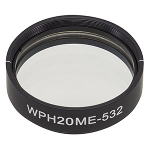 WPH20ME-532 - Ø2in Mounted Polymer Zero-Order Half-Wave Plate, SM2-Threaded Mount, 532 nm