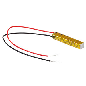 PK3JRAP2 - Discrete Piezo Stack, 100 V, 21.0 µm Displacement, 3.0 mm x 3.0 mm x 20.9 mm, Two Flat End Plates