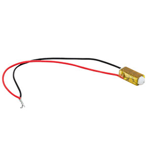 PK2JA2P1 - Discrete Piezo Stack, 75 V, 8.0 µm Displacement, 3.0 mm × 3.0 mm × 10.0 mm, End Hemisphere and Flat End Plate