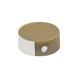 PA25FE - Round Piezo Chip, 200 V, 2.8 µm Displacement, Ø5.0 mm, 2.0 mm Long, Bare Electrodes