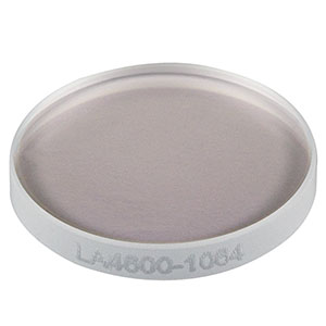 LA4600-1064 - f = 100 mm, Ø1/2in UVFS Plano-Convex Lens, 1064 nm V-Coat