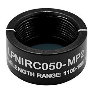 LPNIRC050-MP2 - Ø1/2in SM05-Mounted Linear Polarizer, 1100 - 1800 nm