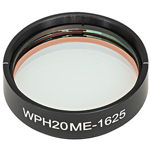 WPH20ME-1625 - Ø2in Mounted Polymer Zero-Order Half-Wave Plate, SM2-Threaded Mount, 1625 nm