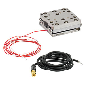 PD1V - ORIC Vacuum-Compatible 20 mm Linear Stage with Piezoelectric Inertia Drive, Imperial