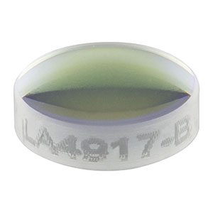 LA4917-B - f = 15 mm, Ø6 mm UVFS Plano-Convex Lens, ARC: 650 - 1050 nm