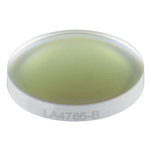 LA4765-B - f = 50 mm, Ø1/2in UVFS Plano-Convex Lens, ARC: 650 - 1050 nm