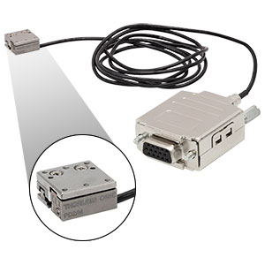 PD2/M - ORIC 5 mm Linear Stage with Piezoelectric Inertia Drive, Metric