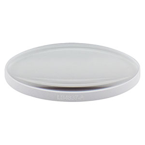 LB4837-A - f = 250 mm, Ø1in UV Fused Silica Bi-Convex Lens, AR Coating: 350 - 700 nm