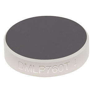DMLP760T - Ø1/2in Longpass Dichroic Mirror, 760 nm Cut-On