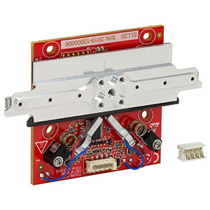 ELL20 - Linear Stage: 60 mm Travel, One 8-32 and Four 4-40 Tapped Mounting Holes