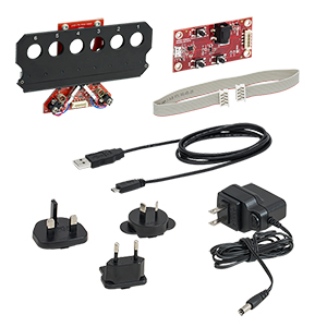 ELL12K - SM05-Threaded, Six-Position Slider Bundle with Interface Board and Cables