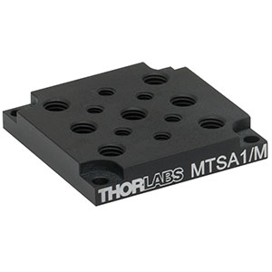 MTSA1/M - Adapter Plate with M6 and M4 Tapped Holes for MTS25 and MTS50 Stages